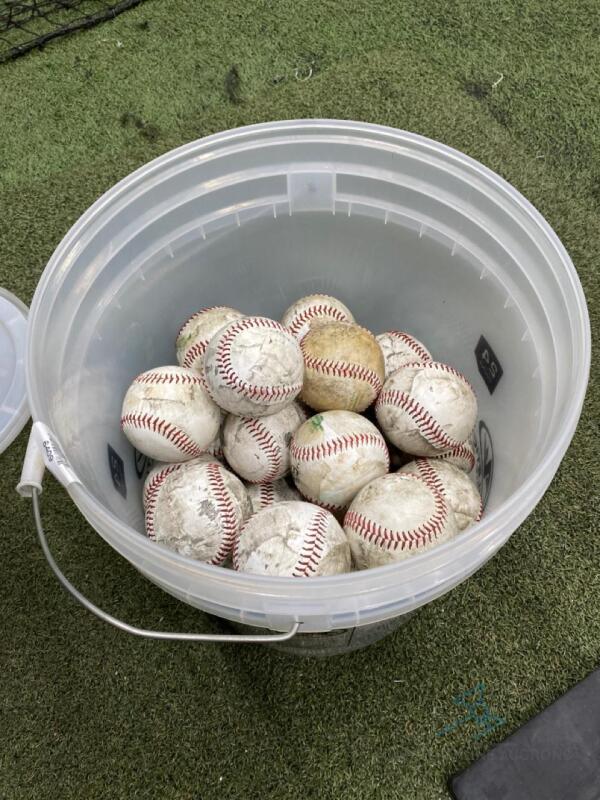 Bucket of Baseballs