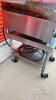 30” x 24” Stainless steel rolling table - 3