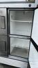 True 4 split door Commercial Refrigerator Freezer - 4