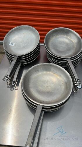 (18) 10” Sauté Pans