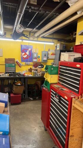 HVAC Department room full of tools & more, huge lot, see all pictures