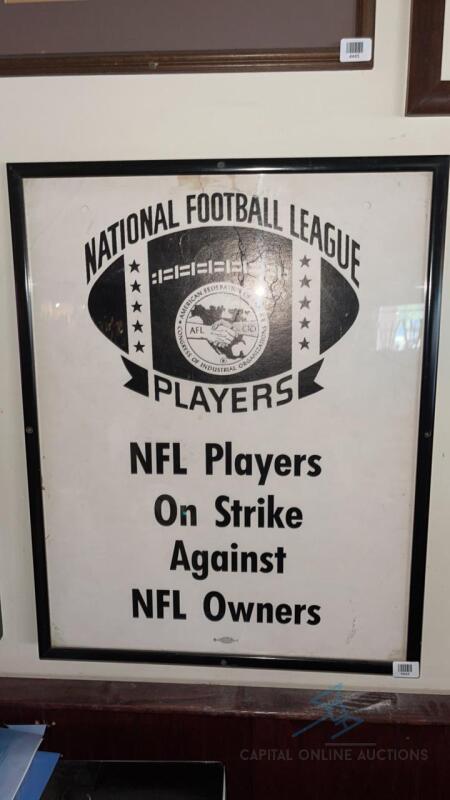 NFL Players On Strike