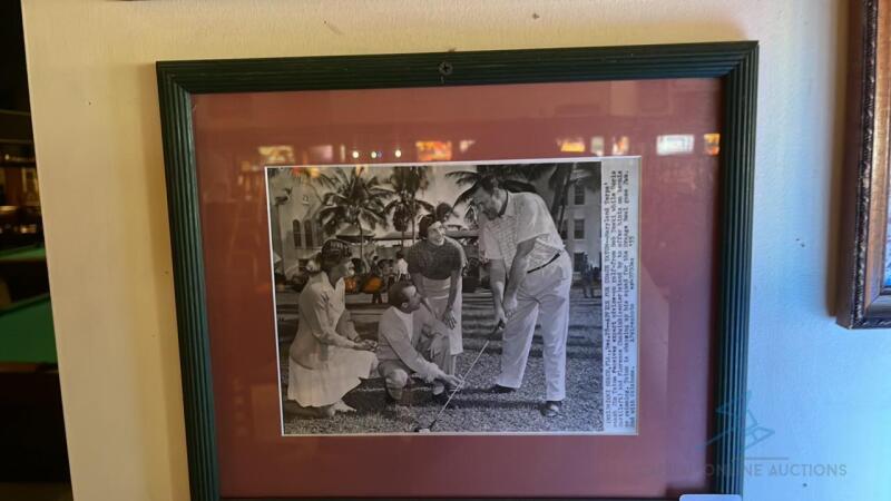 Coach Tatum Golfing