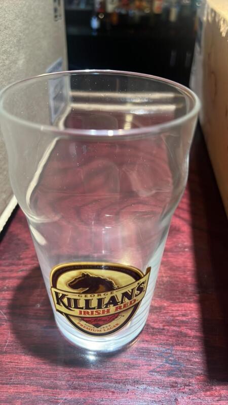 Lot of 25 Killian's Irish Red 16 oz glasses