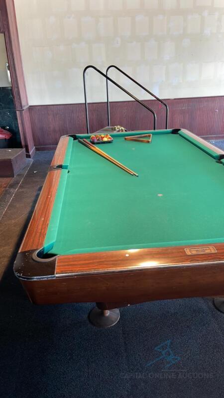 Pool Table - Brunswick Gold Crown 3
