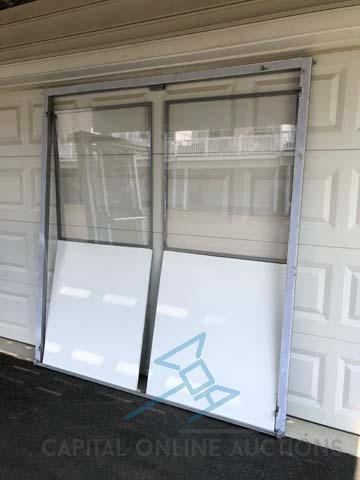 Double Vinyl Tent Doors