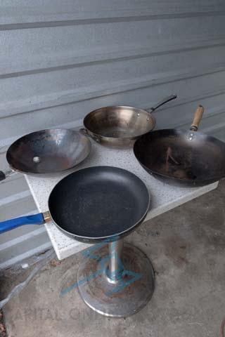 Assorted Frying Pans (4)