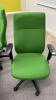 10 Green Executive Adjustable Office Chairs