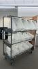 Uline Tote Picking Cart With 12 Totes - 2