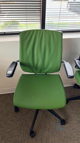 Green Executive Adjustable Office Chair