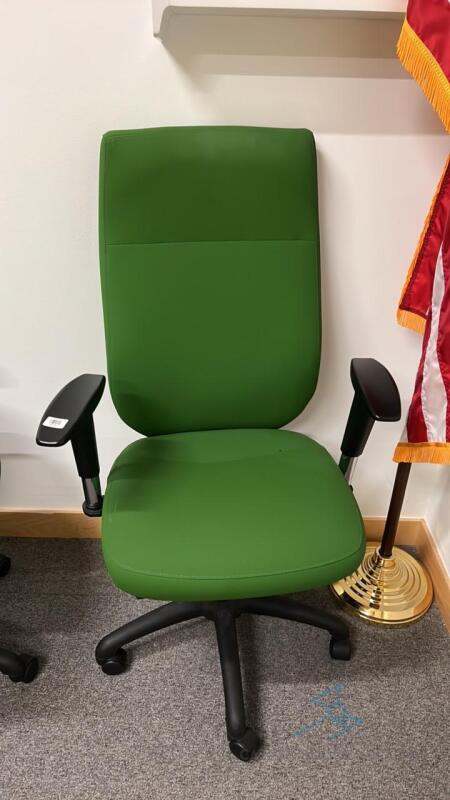 Green Executive Adjustable Office Chair