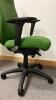 Green Executive Adjustable Office Chair - 4