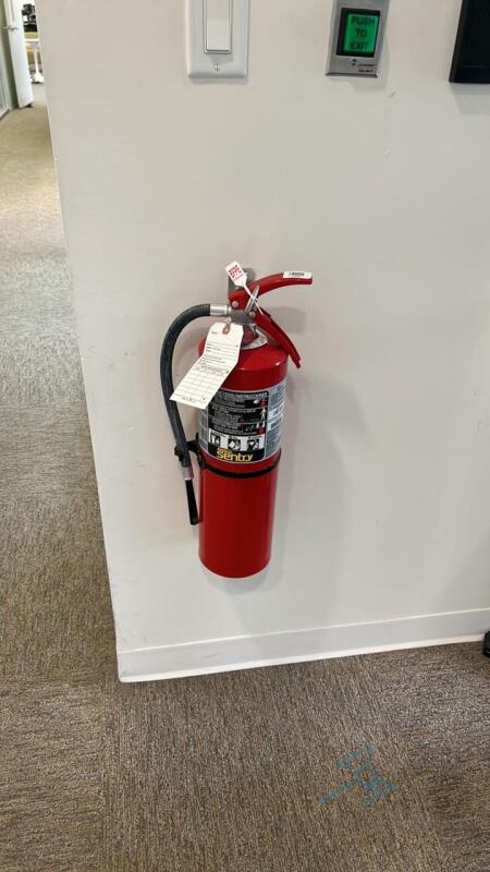 4 Fire Extinguishers