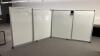 4 Panel Extendable Rolling Double Sided White Board