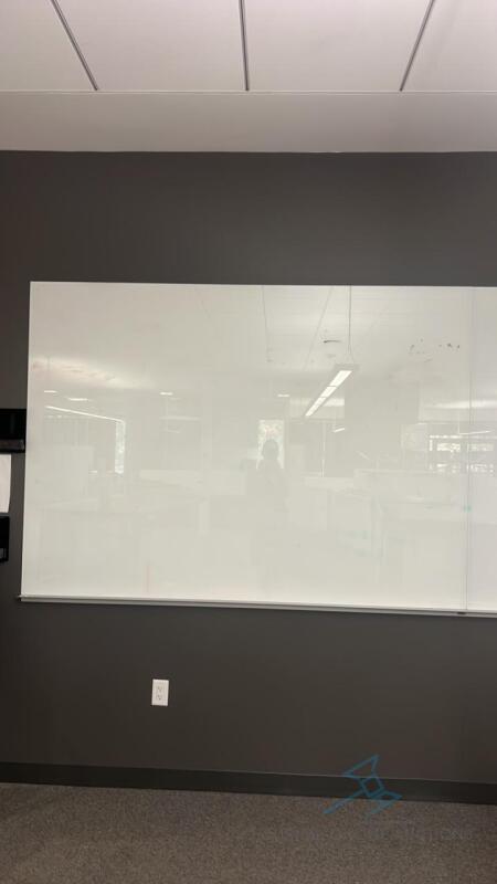 2 Glass white boards