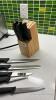 10 Piece Knife Set with Bamboo Block - 2