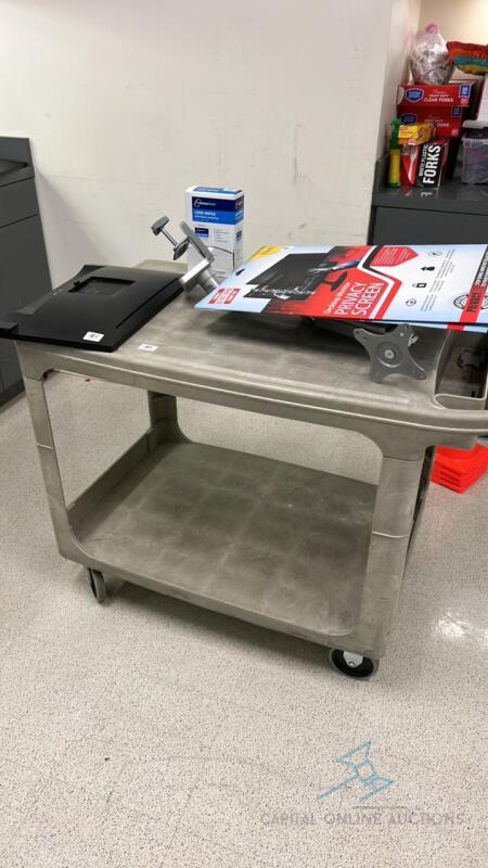 Rubbermaid Rolling Cart