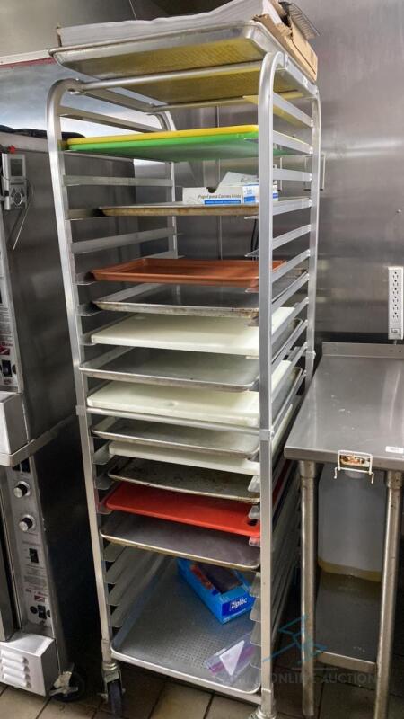 Speed Rack with Pans