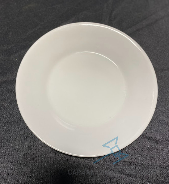 (200) Round White Salad Plate