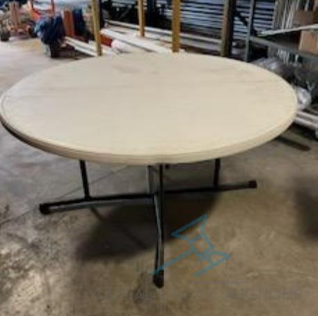 (29) 60" Round Resin Table