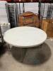 (29) 60" Round Resin Table - 2