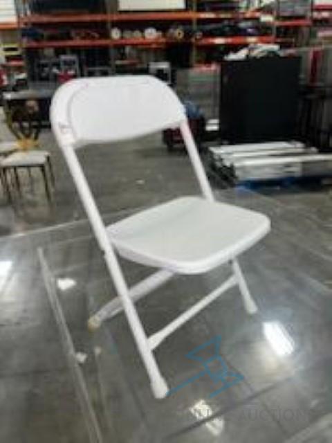 (47) White Children's Chair