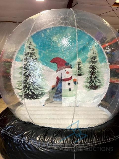 Inflatable Snow Globe with Chamber