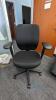 Black cloth task chair (TO2)