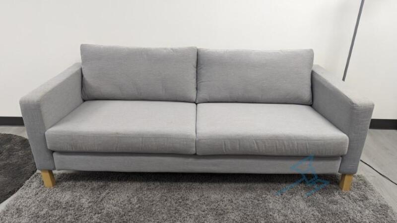(2) Grey Ikea Couch (KZ4)