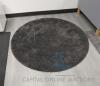 Round Grey Rug (KZ7)