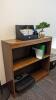 Small wood bookshelf (RM3)