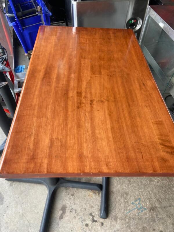 (6) Solid Wood Dining Tables