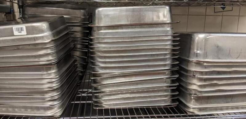 123 Assorted Hotel and Kitchen Pans