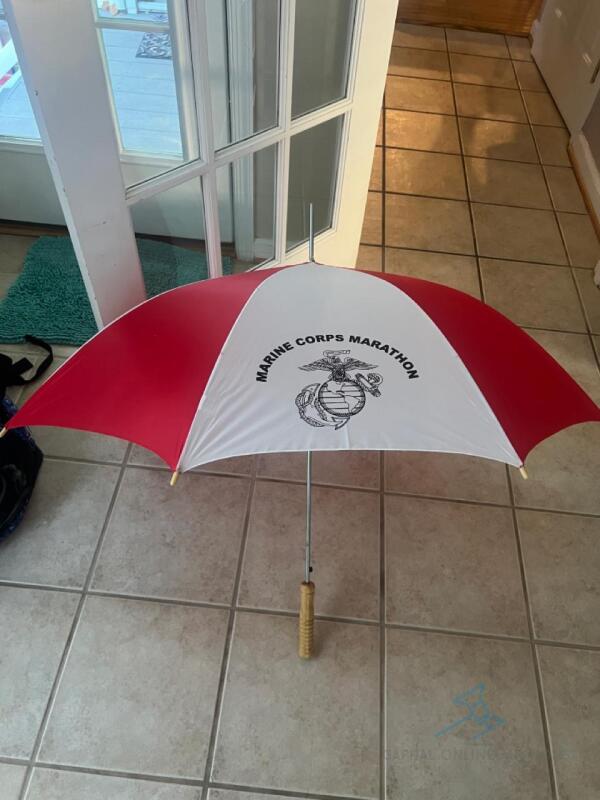 4 Marine Corps Marathon Umbrellas