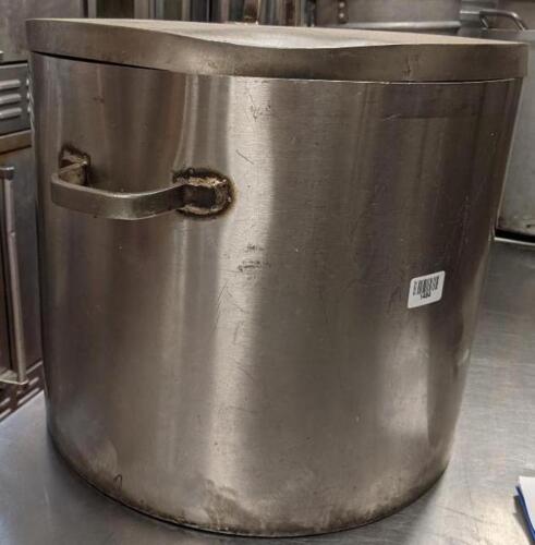 SS Stock pot/ Steamer, w/ rack