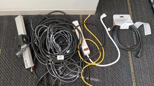 Lot of Wires and Extension Cords