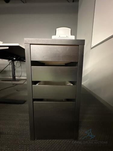 Under desk filing cabinet