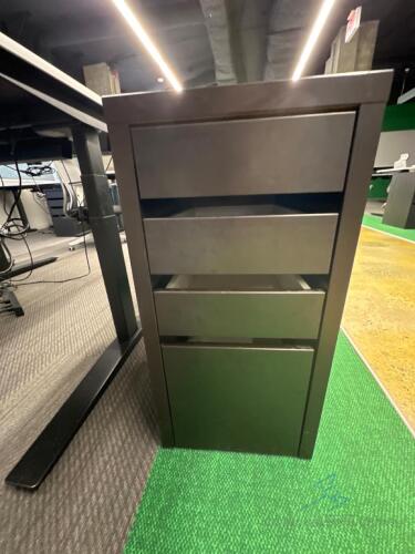 Under desk filing cabinet