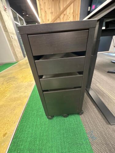 Under desk filing cabinet