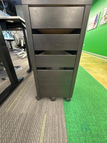 Under desk filing cabinet