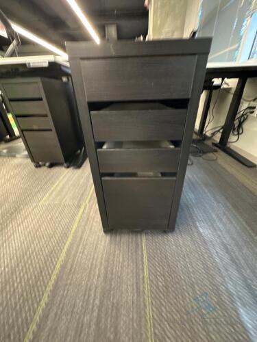 Under desk filing cabinet