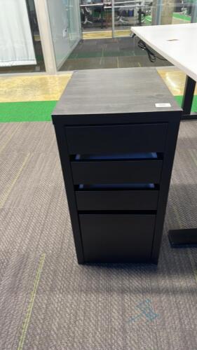 Under desk filing cabinet