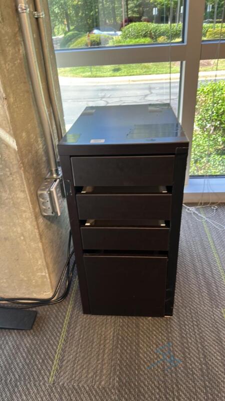 Under desk filing cabinet