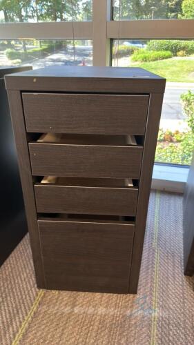 Under desk filing cabinet