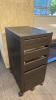 Under desk filing cabinet with wheels - 3