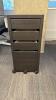 Under desk filing cabinet with wheels - 4