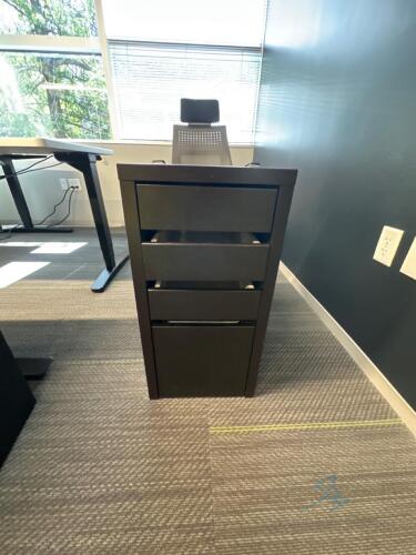 Under desk filing cabinet