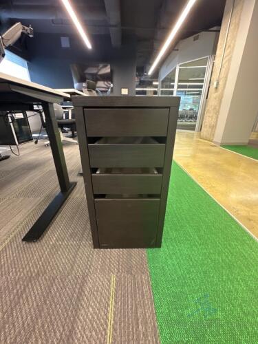 Under desk filing cabinet