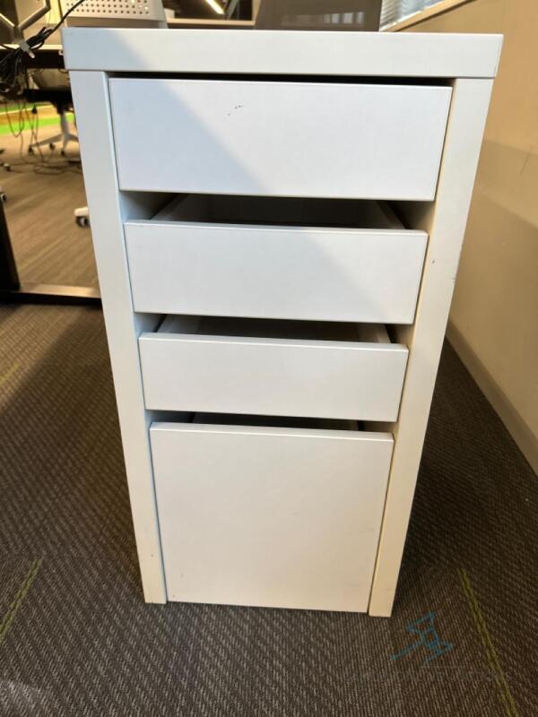 Under desk filing cabinet