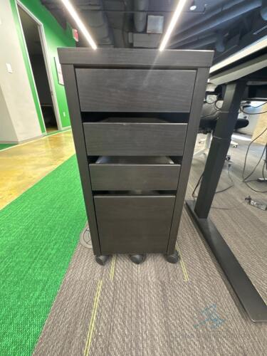 Under desk filing cabinet